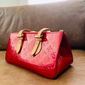 Louis Vuitton Triangle Monogram Vernis Handbag